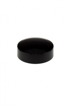 Schraubverschluss 40mm Kunststoff schwarz glänzend für Look